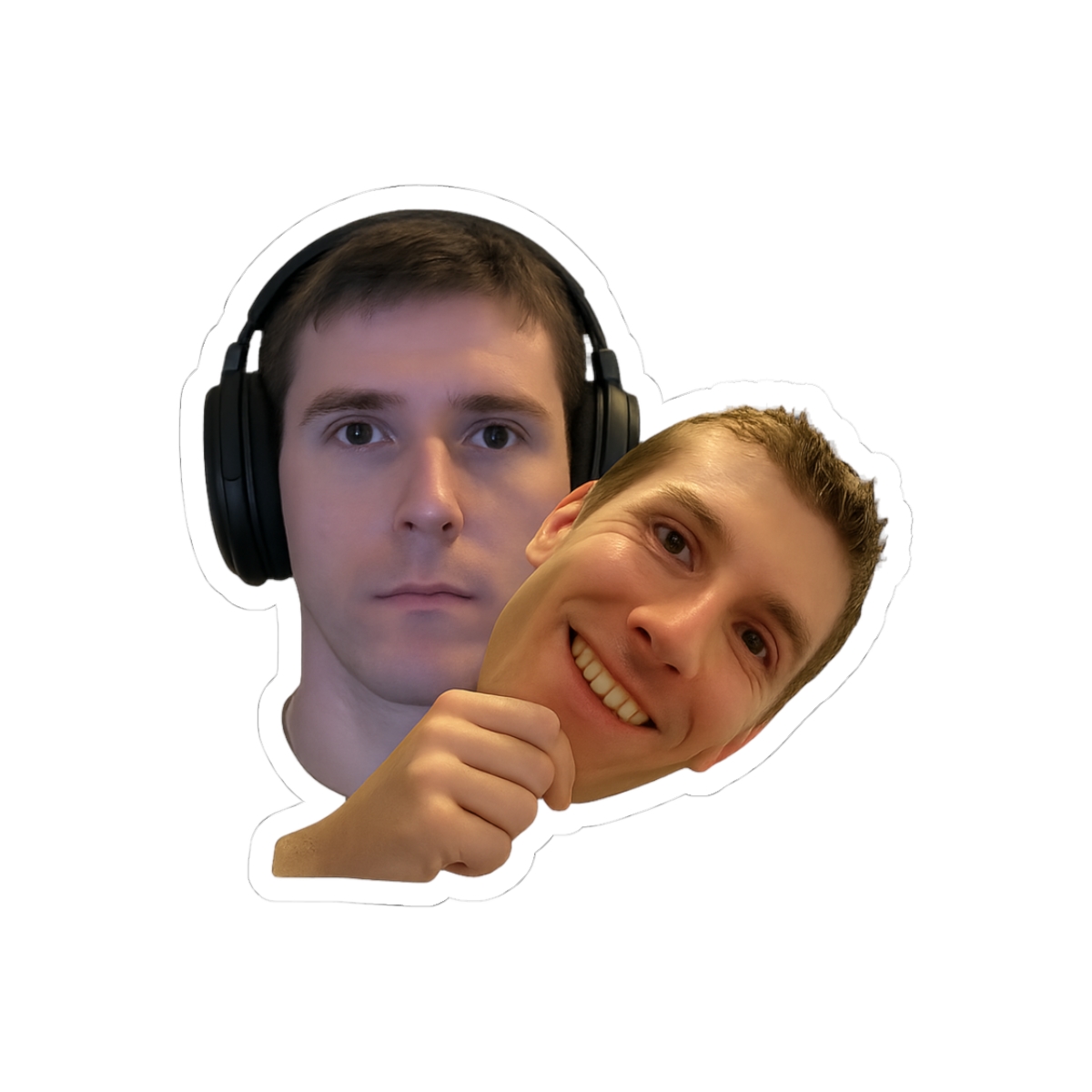 Two-Faced Linus Peanuts Sticker