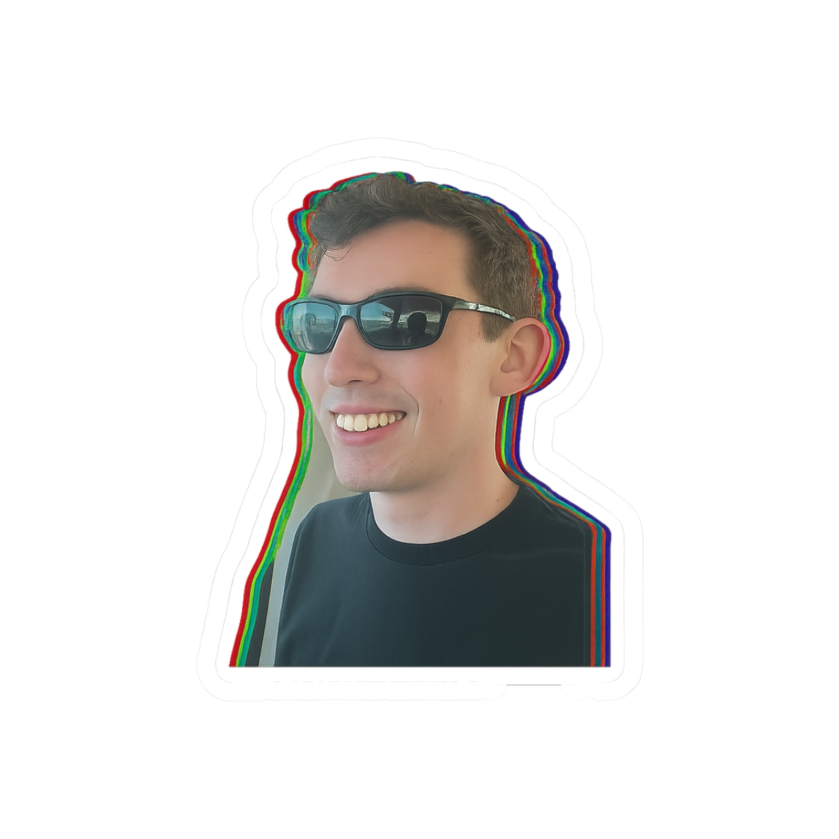 Johnny Boy Playful Sticker