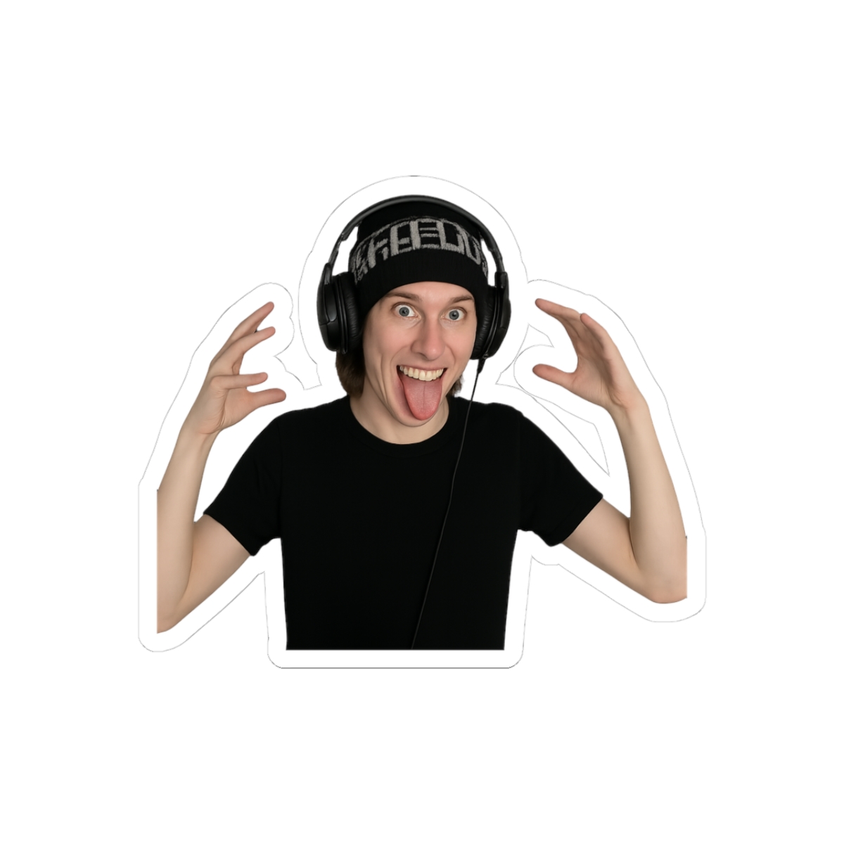Katie B Streamer Meme Sticker