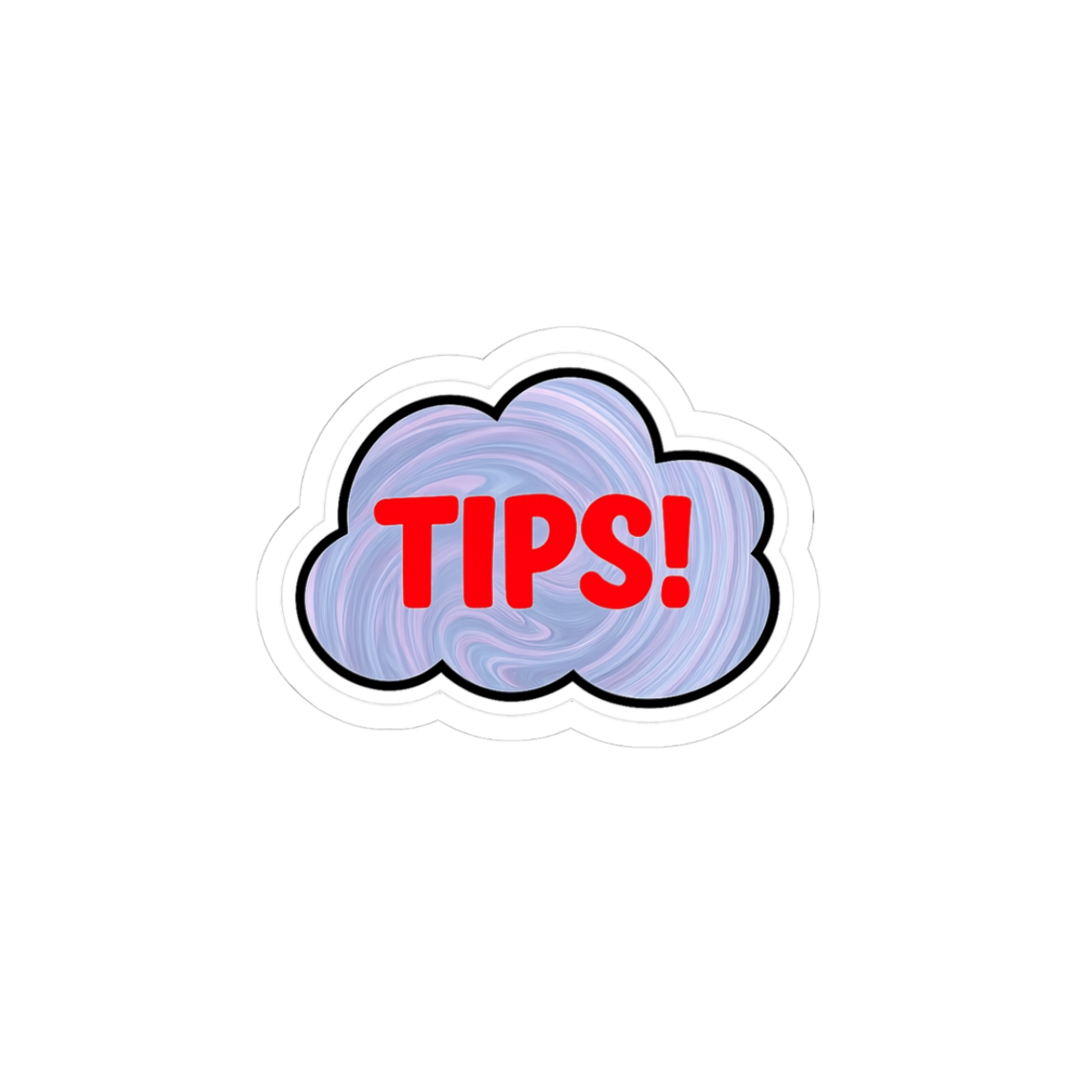 Funny Tipping Designs Humorous Sticker