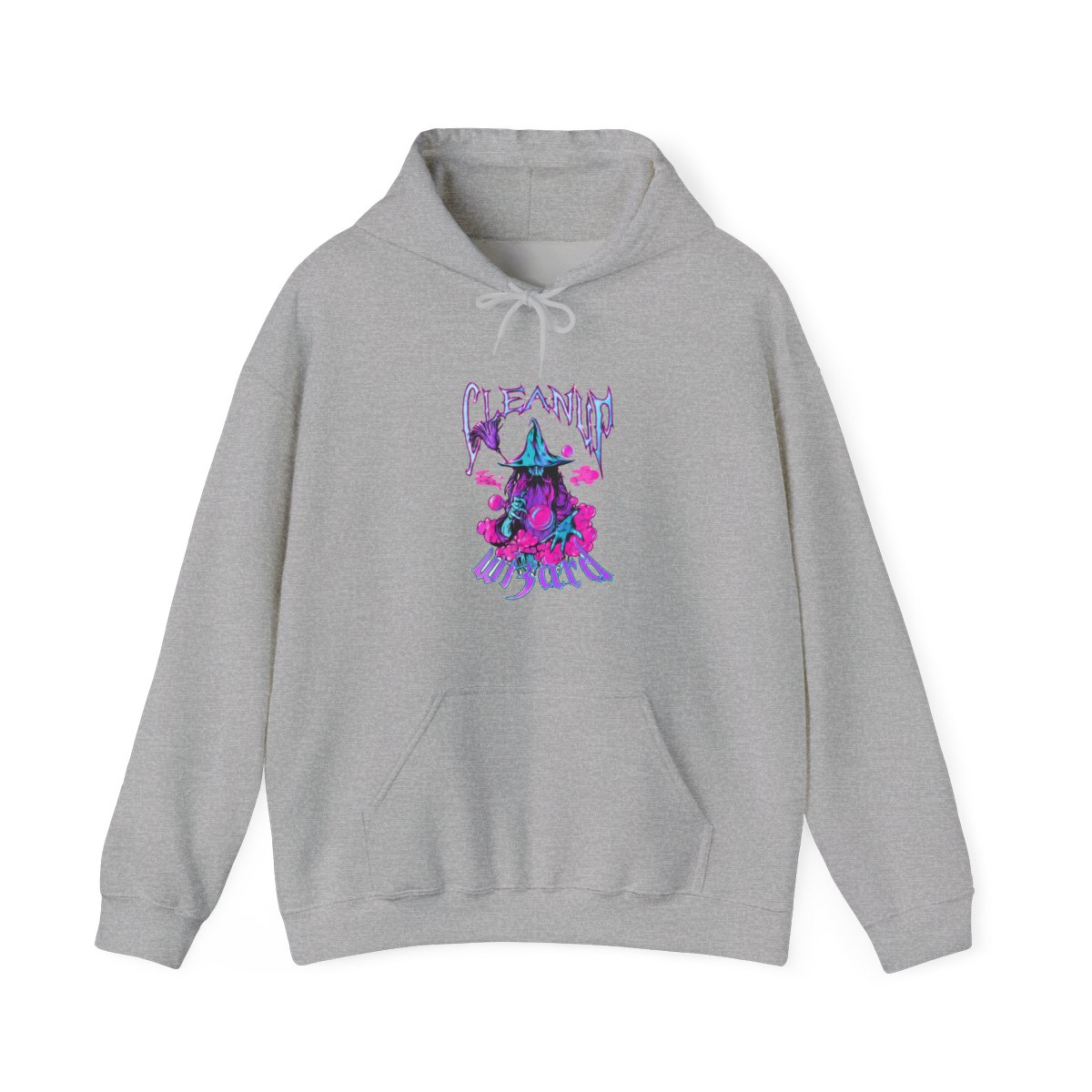 Cleanup Wizard Zip Up Hoodie