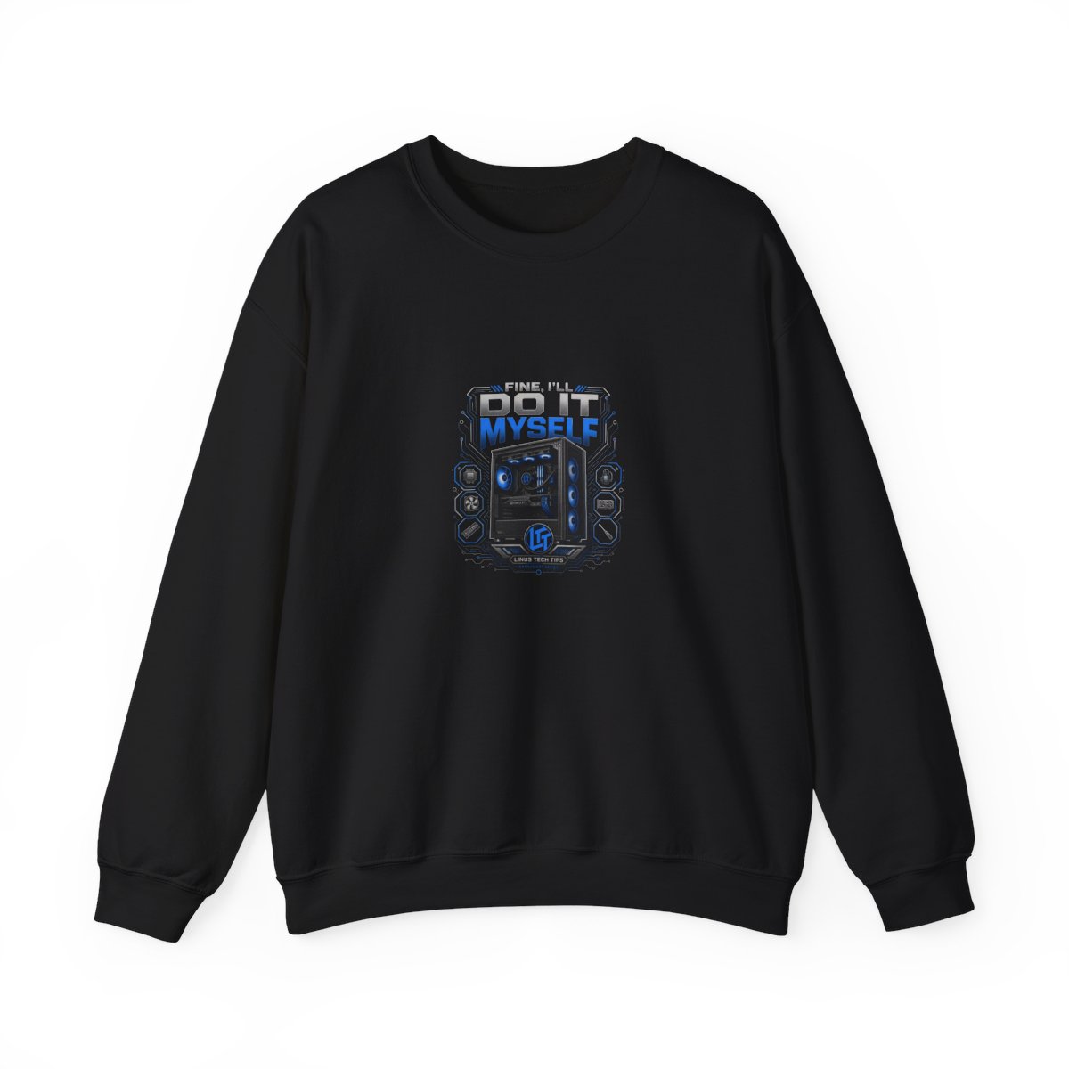 Linus Tech Tips "Custom PC Build" Crewneck